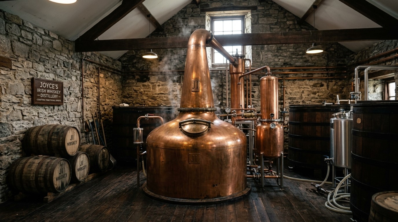 JIWhiskey copper stills